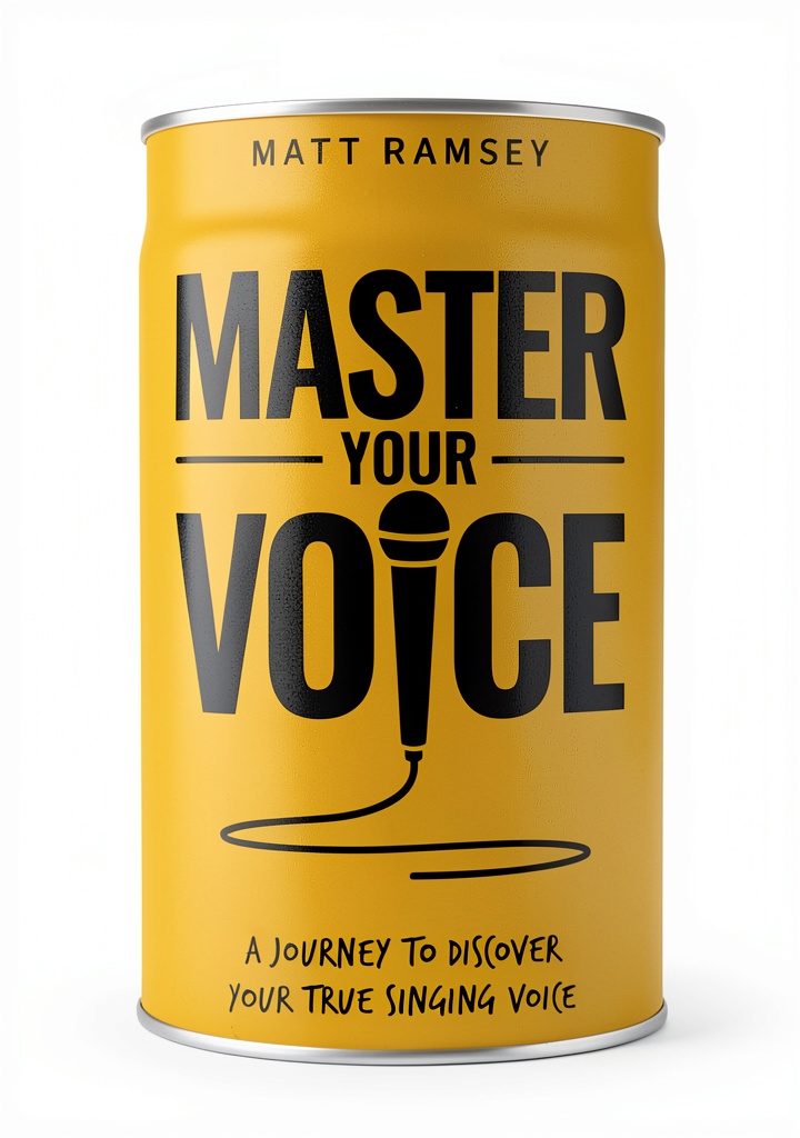 'Ramsey Voice Studio Kindle book open on a tablet'