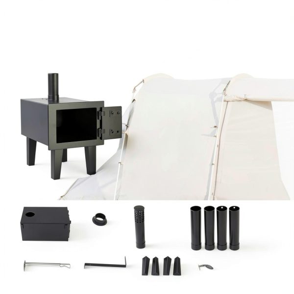 Reljofum Portable Wood Stove Alloy Steel-5
