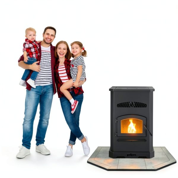 PelPro PP150 Pellet Stove for Home Heating-2
