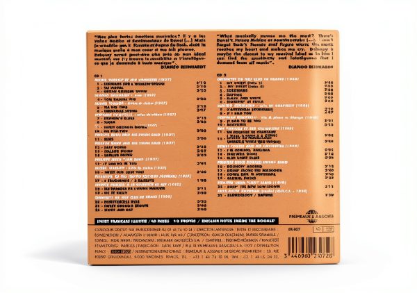 Gypsy Jazz CD Fremeaux & Assoc. Classic Swing 2002-1