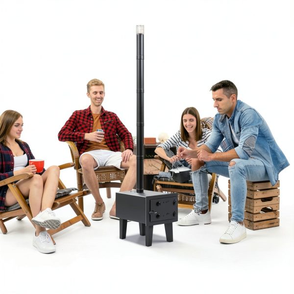Reljofum Portable Wood Stove Alloy Steel-1