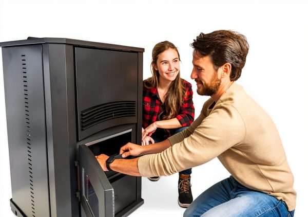 Comfortbilt Pellet Stove 86% Efficient Black-5