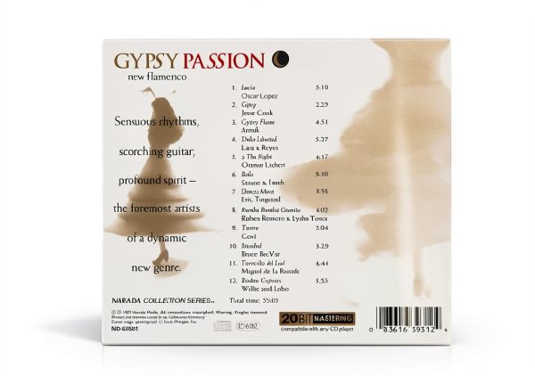 Universal Music Gypsy Flamenco CD Authentic Spanish Guitar Collection-1