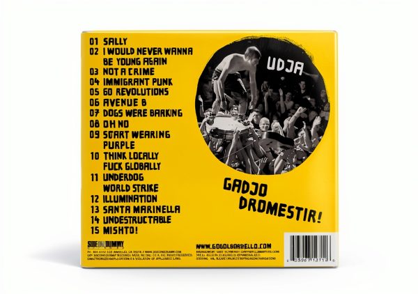 Gypsy Music CD SideOneDummy Records 2005 Vinyl Style Album-1