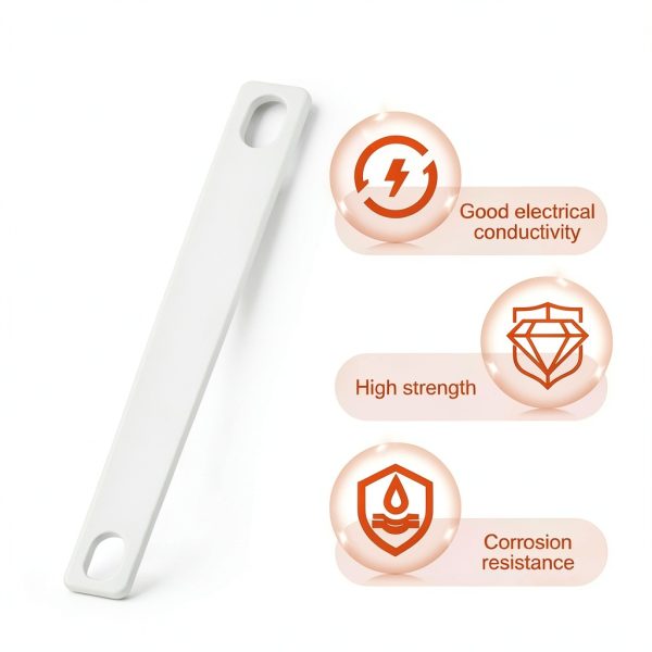 MECCANIXITY 4 Pcs Bus Bars Connector Bus Bar, Hole Spacing 3.15" Thickness 1.5MM Nickel-Plated Surface for Lithium Battery 3.2V 50Ah 100Ah 280Ah LiFePO4 Cells, Silver-2