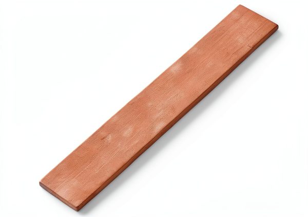 Copper Flat Bar 1/8" x 1" C110 6" Long .250" Plate VRNUOS Solid Bar-0