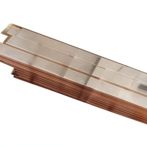 4pcs 99% Copper T2 Cu Metal Flat Bar Plate 1.5mm x 10mm x 250mm-0