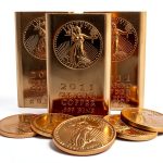 Copper Bar REEDERSONG 1 Pound Flat Style with Five 1 Ounce Rounds-0