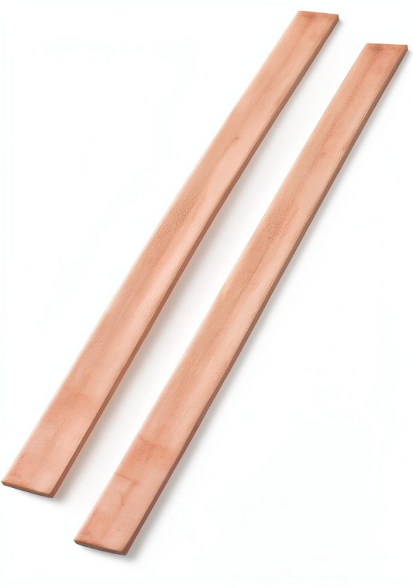 Copper Flat Bar 1/8" x 1" x 12" Solid - Qianbon Industrial Copper Bar-0