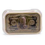 Copper Bar 100 Count 1 oz $1000 Pattern with 5 Tube Storage - Gold-0