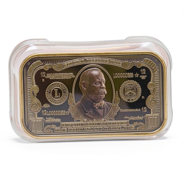 Copper Bar 100 Count 1 oz $1000 Pattern with 5 Tube Storage - Gold-0