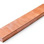 VERNUOS 3/8" x 1" C110 Copper Flat BAR 6" Long Solid .4" Plate Mill-0