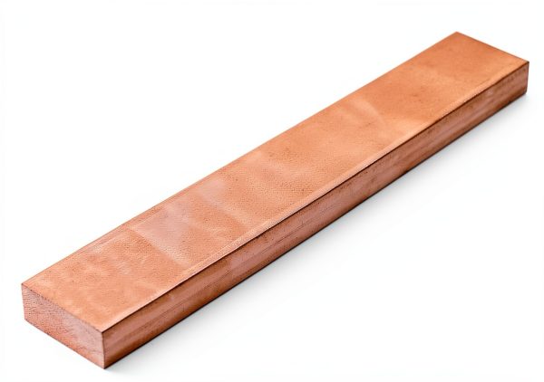 VERNUOS 3/8" x 1" C110 Copper Flat BAR 6" Long Solid .4" Plate Mill-0