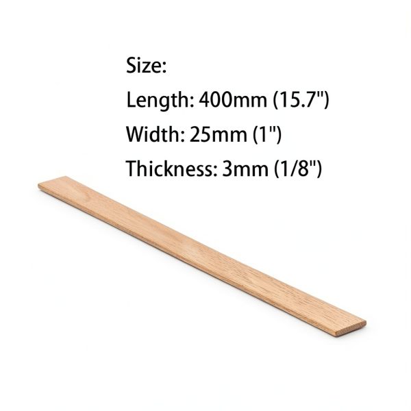 Copper Flat Bar 2PCS 3mm x 25mm x 400mm Esedese High Conductivity Bar-1