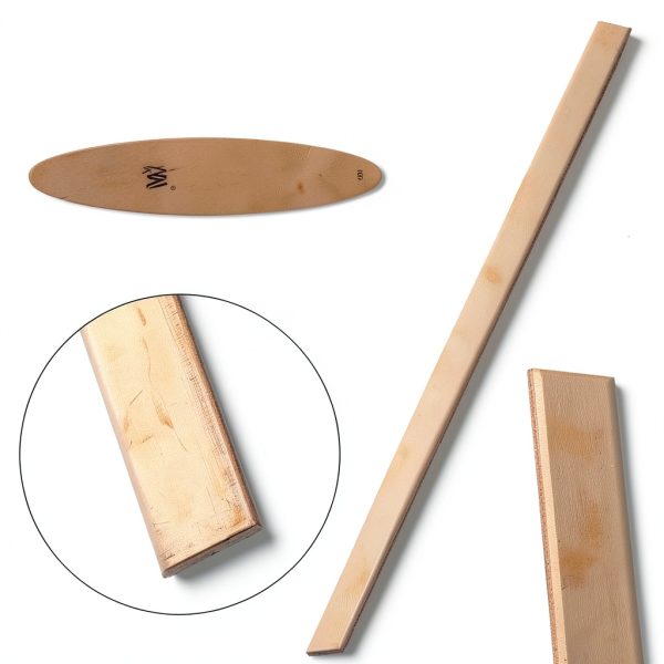 110 Copper Flat Bar, 1/4" Thickness x 1" Width x 12" Length Copper Flat Bar Stock, 6mm x 25mm x 305mm-2
