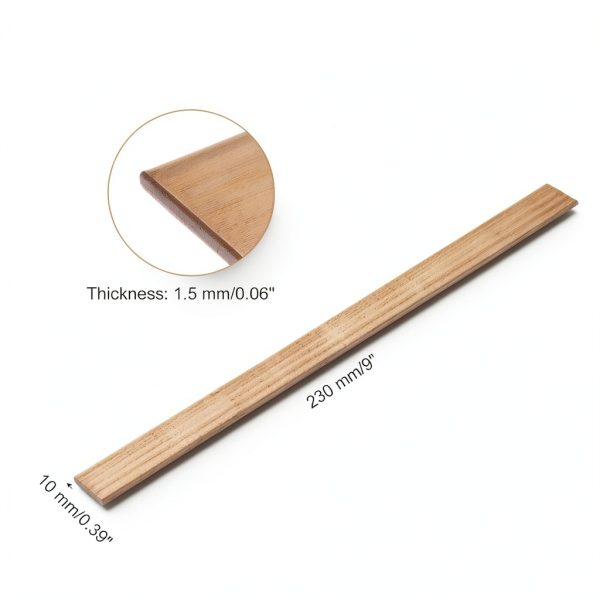 Copper Flat Bar uxcell C110 Solid Copper 9in x 0.39in x 0.06in Bar-1